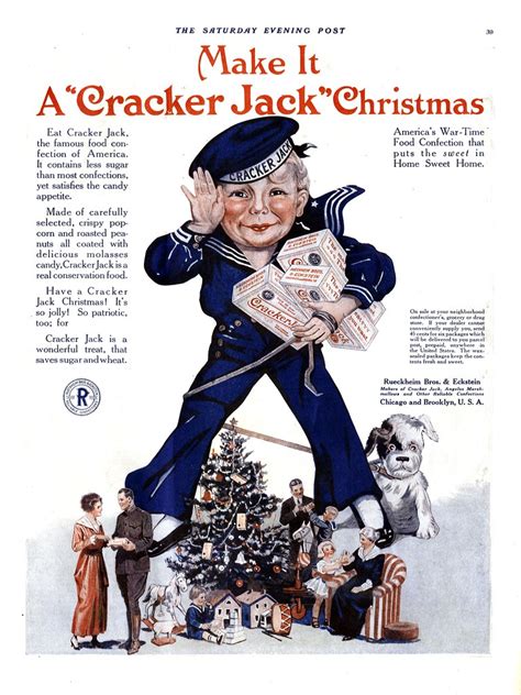 1918 - Cracker Jack Advertisement | Cracker Jack advertiseme… | Flickr