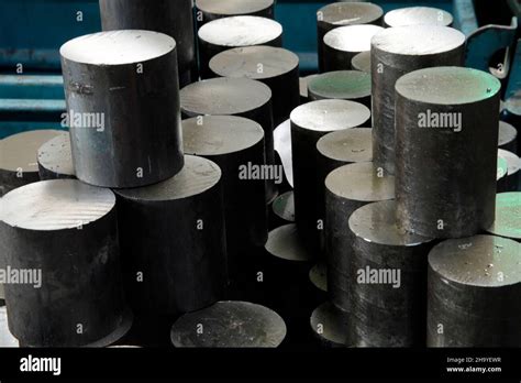 Stainless Steel Rods Raw Material For Automotive Parts Stock Photo Alamy