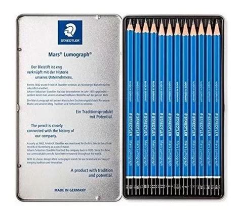 Lapiz De Dibujo Staedtler Mars Lumograph Unidades Graf Mercadolibre