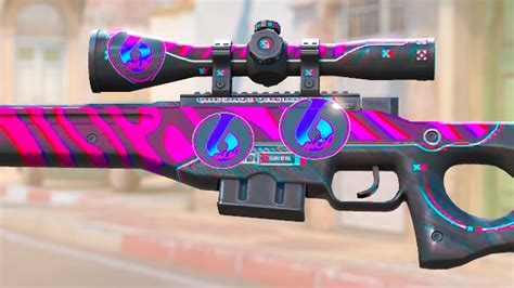 Awp Chromatic Aberration Sticker Combos Cs Youtube