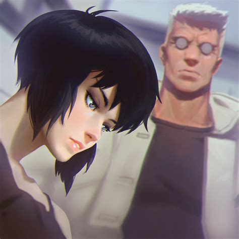 Ghost in the Shell (1995) Wallpaper by Ilya Kuvshinov #2132110 ...