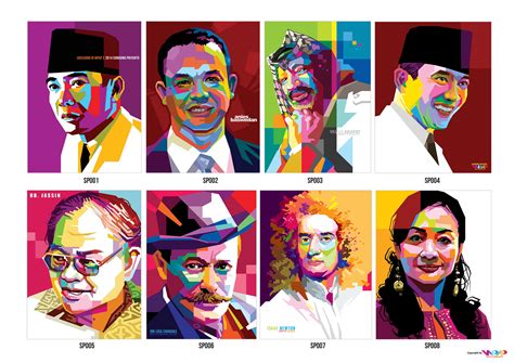 Wedha S Pop Art Portrait Wpap Behance