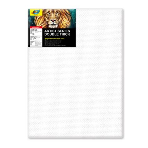 blank canvas  double thick