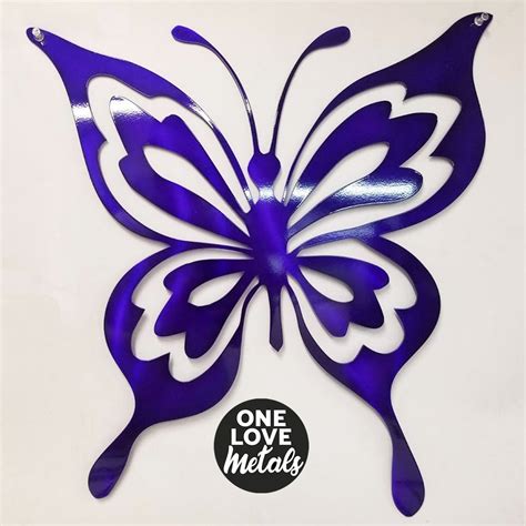 20 Metal Butterfly Wall Art, Outdoor Wall Art, Butterfly in Metal Wall ...