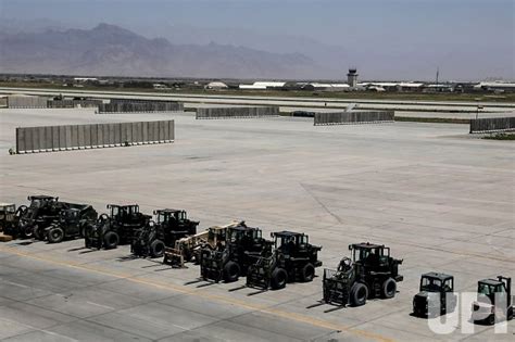 Photo Bagram Airfield Base In Afghanistan After All U S And Nato Forces Evacuated