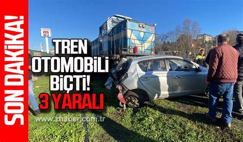 Ac L K Ta Tren Otomobili Bi Ti Yaral