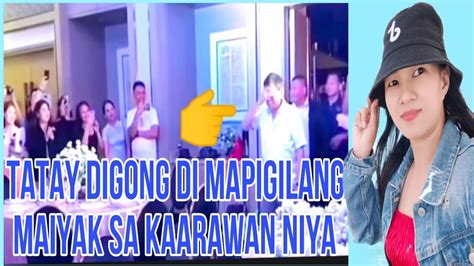 Naging Emosyonal Si Tatay Digong Sa Kanyang Kaarawan Di Niya Mapigilan