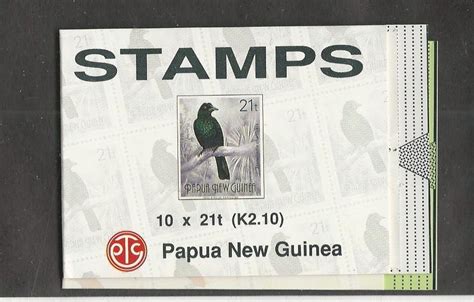 Papua New Guinea Postage Stamp Booklets Mint Nh