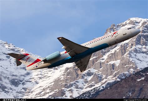 OE LVL Fokker 100 Austrian Arrows Florian Larcher JetPhotos