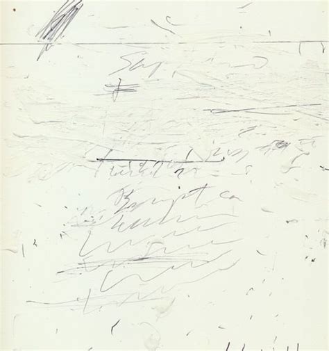 12 Poems To The Sea By Cy Twombly 1959 Cy Twombly Sea Artist