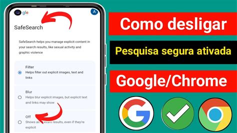 Como Bloquear Pesquisa No Google - Como desativar a pesquisa segura no Google Chrome 2024.. - YouTube