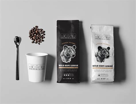 WILD KOPI LUWAK | Coffee Brand Packaging Design on Behance