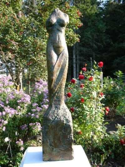 Wax And Styrofoam Cast In Bronze Garden Sculpture By Artist Brett