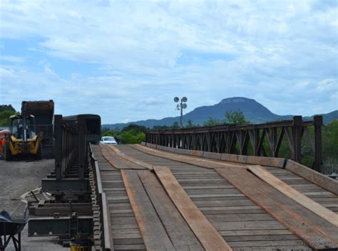 Finalizada Montagem Da Ponte Móvel Na Rsc 287 Portal Arauto