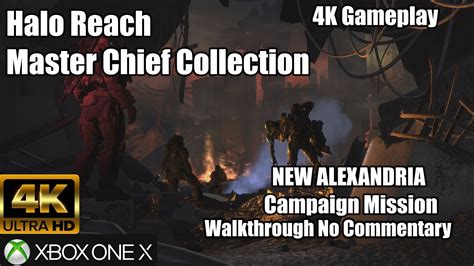 Halo Reach MCC NEW ALEXANDRIA Campaign Mission 7 Walkthrough No