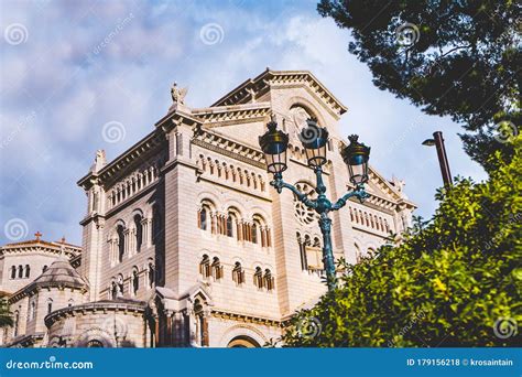 Saint Nicholas Monaco Cathedral.the Roman Catholic Cathedral of Our Lady Immaculate in Monaco ...