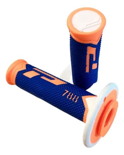 Pu Os Para Moto Progrip Cross Extra Slim Fluo Teo Motos