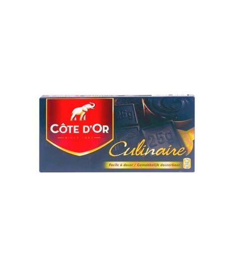 C Te D Or Tablette Culinaire Noir Gr Chockies