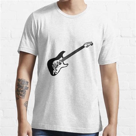 Fender Stratocaster Guitar T Shirt For Sale By Whatiamnot Redbubble