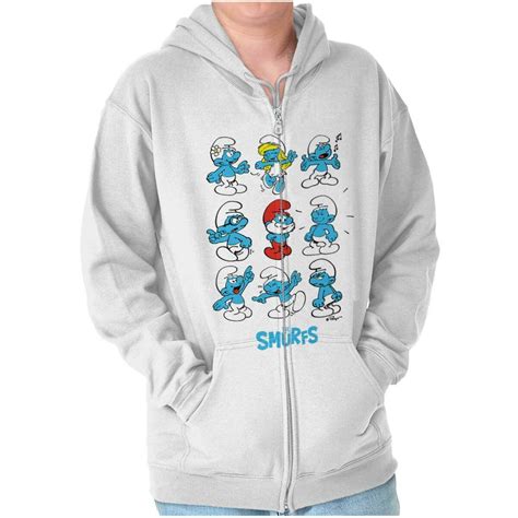 The Smurfs Squad Papa Smurfette 80s Cartoon Ubuy India