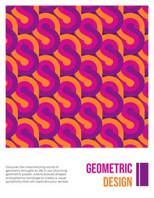 Free Geometric Poster Templates - Venngage