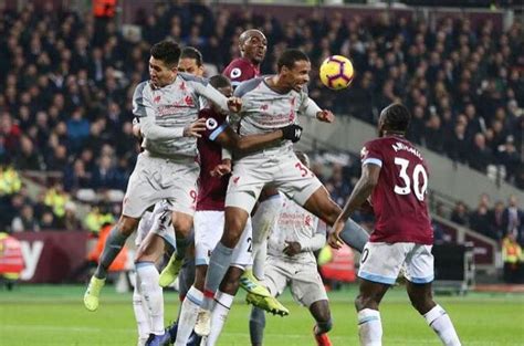 Fakta Menarik Laga Liverpool Kontra West Ham Bolaskor