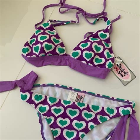 Waterfront Swim Nwt Water Front Purple String Bikini M Swim Suit Poshmark