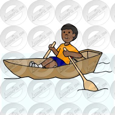 Row Picture for Classroom / Therapy Use - Great Row Clipart