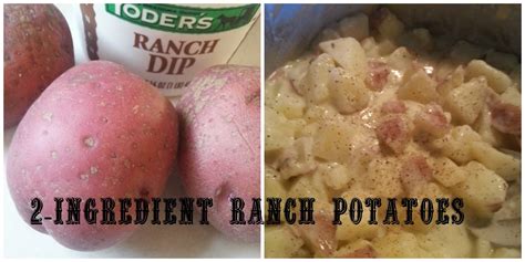 The Better Baker 2 Ingredient Ranch Potatoes