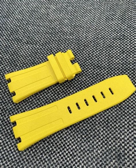 28mm Jf Factory Rubber For Ap Short Strap 15703 Royal Waterproof Sports Watchband Watch Band