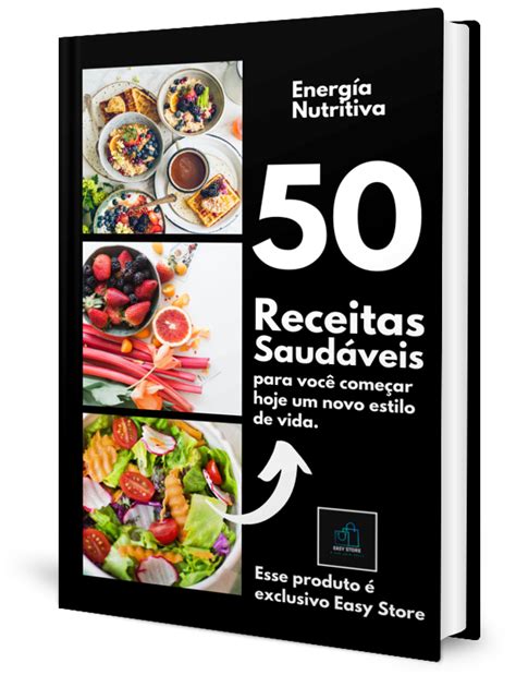 50 Receitas Saudáveis Energía Nutritiva Easy Store à sua Loja Fácil