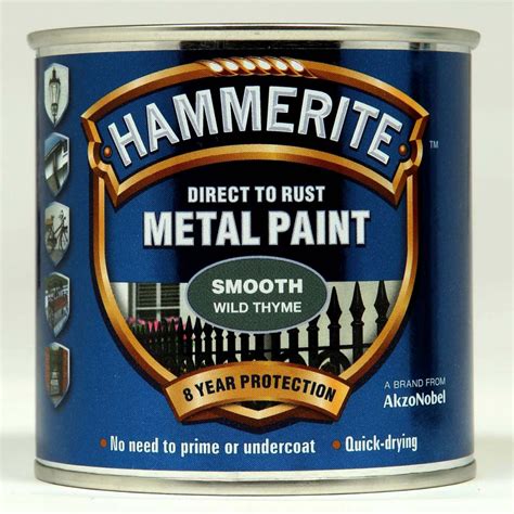 Hammerite Metal Paint Smooth 250ml Wild Thyme