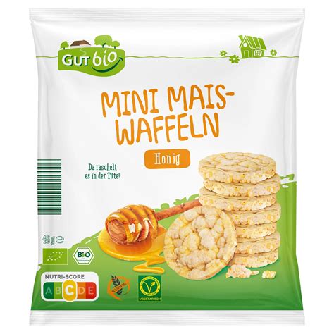 Gut Bio Bio Mini Reis Mais Waffeln G Aldi S D