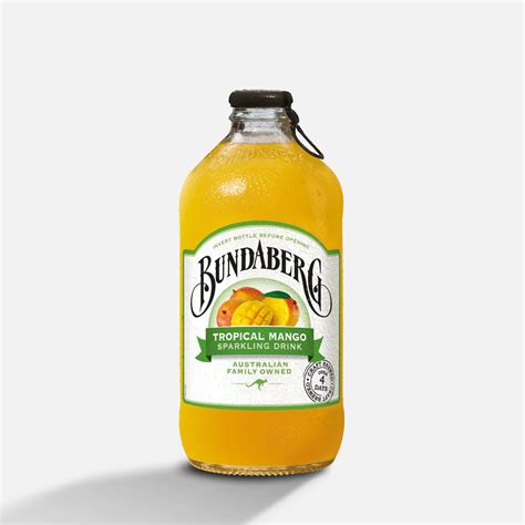 Bundaberg Brewed Drinks Tropical Mango 375ml Beemart Gladstone