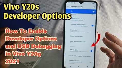 Vivo Y S Developer Options How To Enable Developer Options And Usb