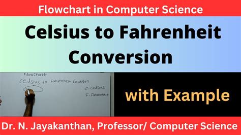 Flowchart To Convert Celsius To Fahrenheit Youtube