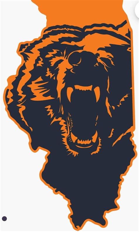 Chicago Bears Decal | Bear decal, Chicago bears, Bear