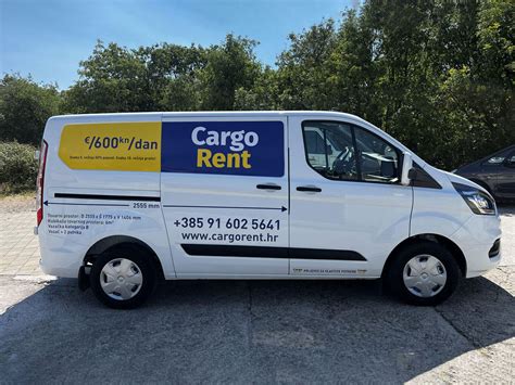 Ford Transit Custom SWB L1H1 CargoRent Rijeka Najam Kombija Po