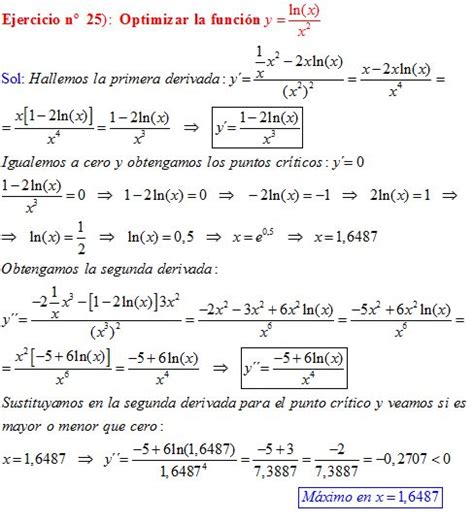 Derivadas Ejercicios De Derivadas Resueltos En Derivadas Es Part 9