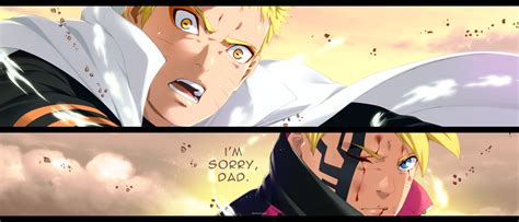 I'm sorry, dad. (Boruto: Naruto NG Chapter 66) [coloring @stayaliveplz