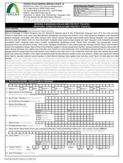 Fillable Online Takaful Ikhlas Berhad Overview Competitors And