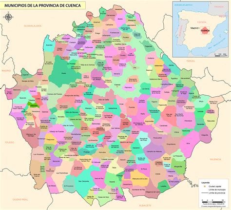 Cuenca Mapa Mapa