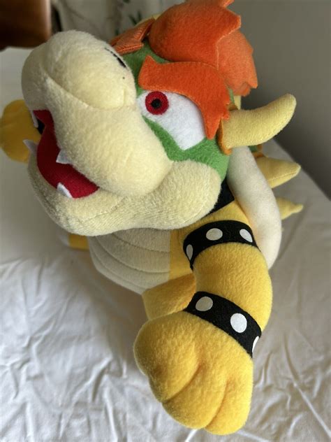 Bowser 10 Plush 2003 Super Mario Party 5 Doll Nintendo Sanei Hudson