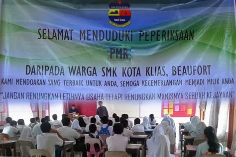 SMK Kota Klias Beaufort Sabah Selamat Menduduki Peperiksaan PMR 2013