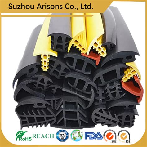 Epdm Rubber Extrusion Seal Gasket T Shape Rubber Strip For Solar Panel