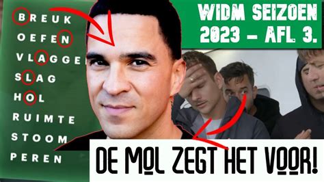 Geheime Code Verwijst Naar De Mol Wie Is De Mol Aflevering