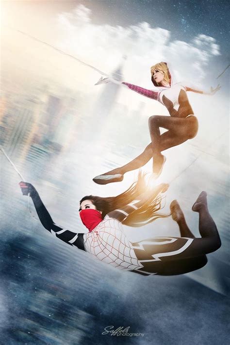 Spider Gwen And Silk