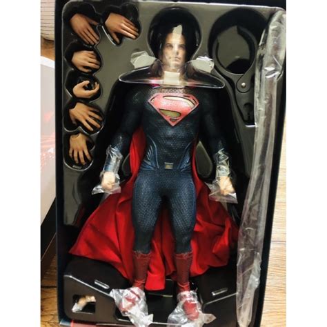 Hot Toys MMS 蝙蝠俠對超人正義曙光超人Superman 蝦皮購物