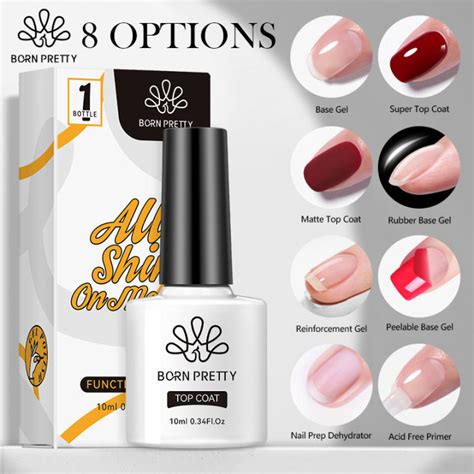 Born Pretty Ml Base Gel Super Top Coat Long Lasting Reinforcement