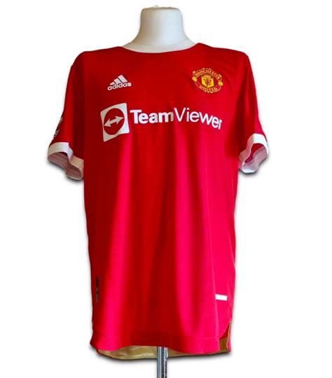 Cristiano Ronaldo Manchester United Match Shirt - CharityStars